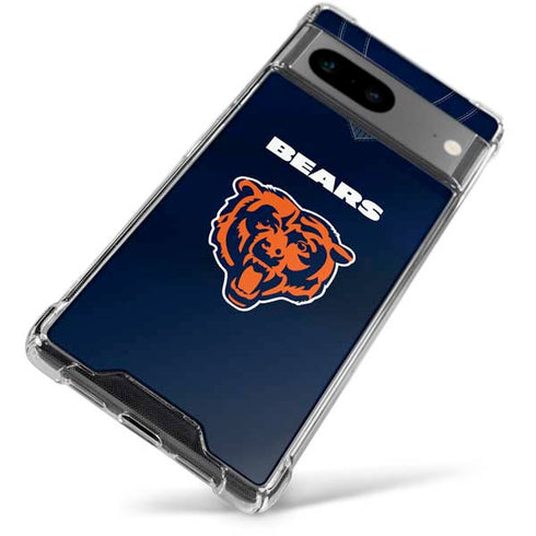 NFL Chicago Bears Team Jersey Google Pixel 7a Clear Case